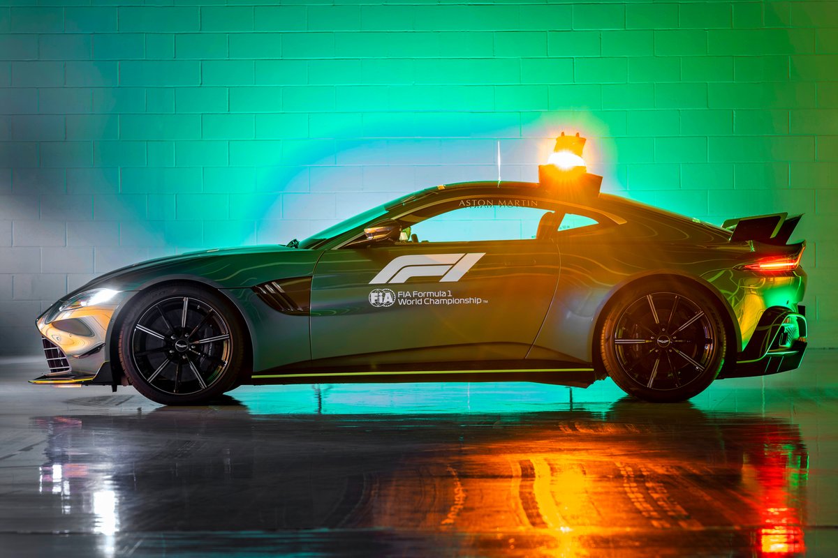 Astonn Martin Official Safety Car of Formula One