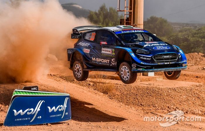 Elfyn Evans, Scott Martin, M-Sport Ford WRT Ford Fiesta WRC