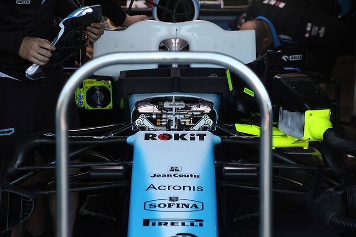 Williams FW42 detalle frontal