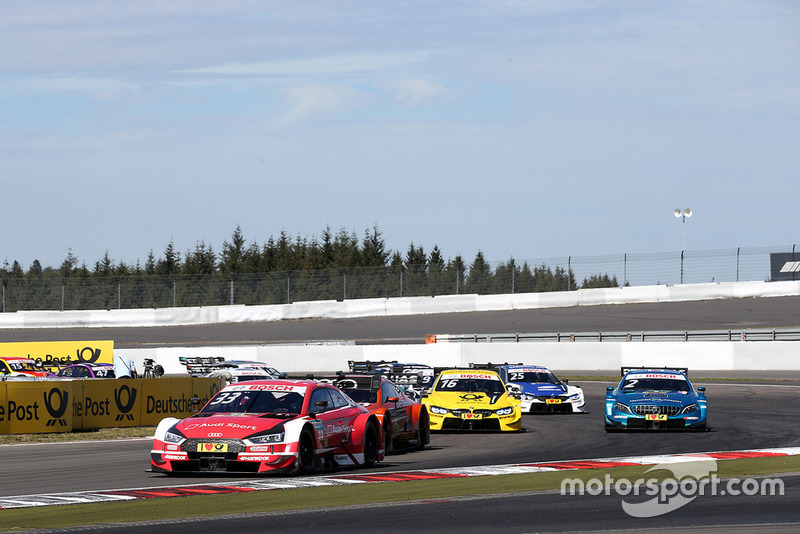 René Rast, Audi Sport Team Rosberg, Audi RS 5 DTM leads