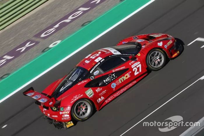 #27 Ferrari 488 Evo 27 GT3 PRO, Scuderia Baldini 27: Fisichella-Gai-Villeneuve