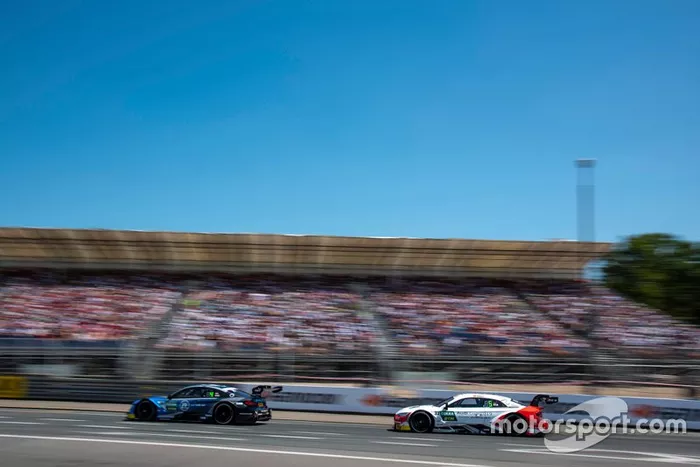 Philipp Eng, BMW Team RBM, BMW M4 DTM, René Rast, Audi Sport Team Rosberg, Audi RS 5 DTM 