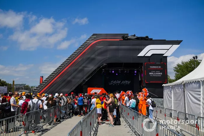 Fan zone