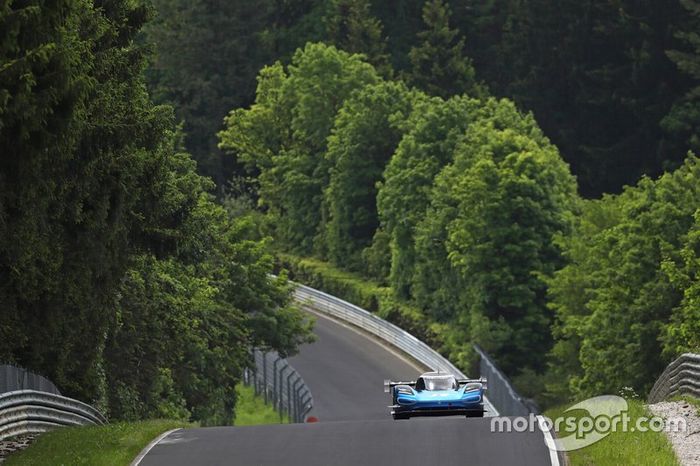 Romain Dumas, Volkswagen ID.R en el Nürburgring-Nordschleife 