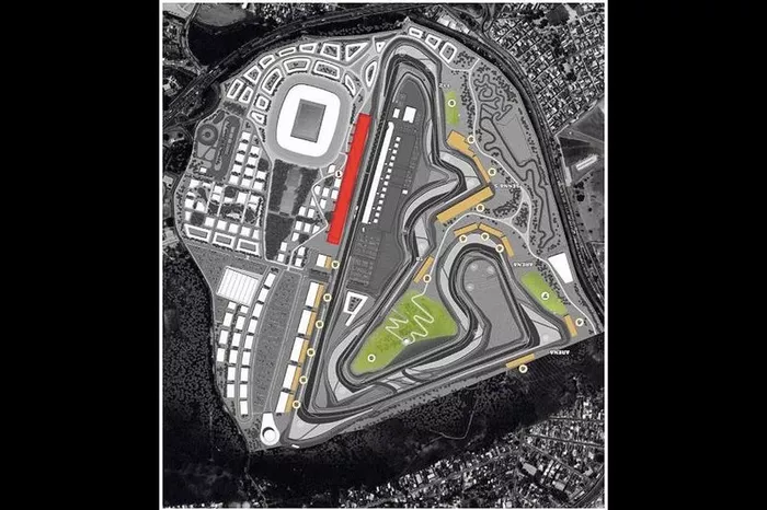 Diseño propuesto para el circuito de Río de Janeiro