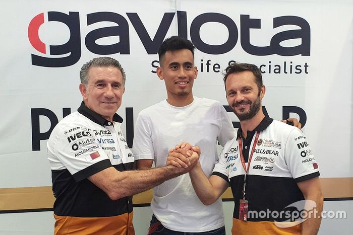 #55 Hafizh Syahrin, Ángel Nieto Team
