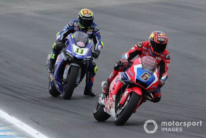 #2 HRC Honda Test Team: Stefan Bradl, #11 GRT Yamaha Official: Sandro Cortese