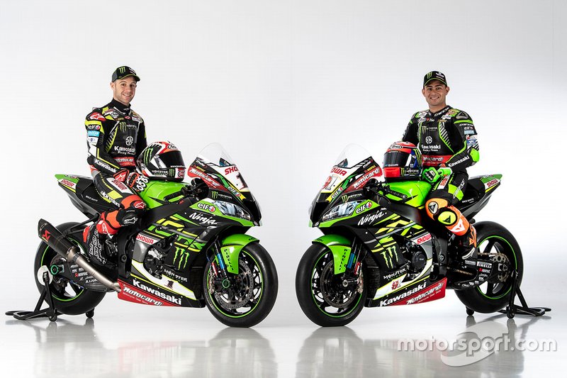 Jonathan Rea, Kawasaki Racing Team, Leon Haslam, Kawasaki Racing Team