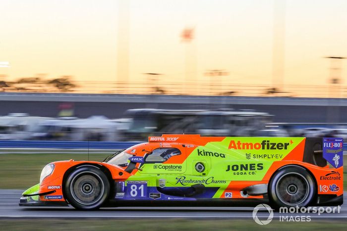 #81 DragonSpeed USA Oreca LMP2 07: Patricio O'Ward, Eric Lux, Colton Herta, Devlin Defrancesco