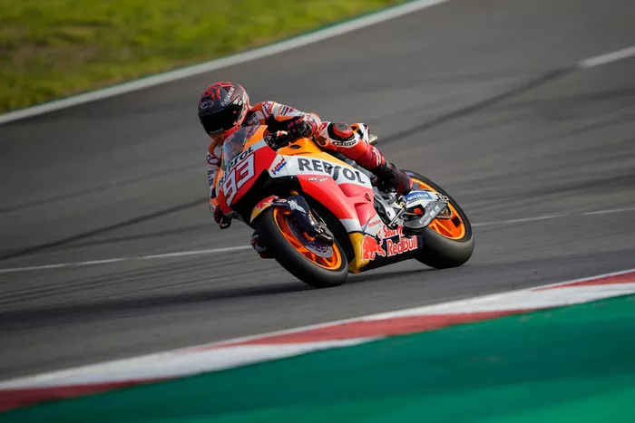 Marc Márquez, Repsol Honda Team, en la prueba en Portimao