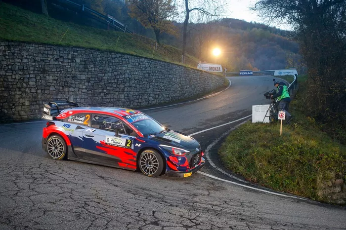 Oliver Solberg, Elliott Edmondson, Hyundai 2C Competition Hyundai i20 Coupe WRC