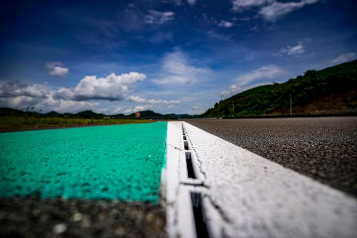 Aspectos de la pista de Mandalika