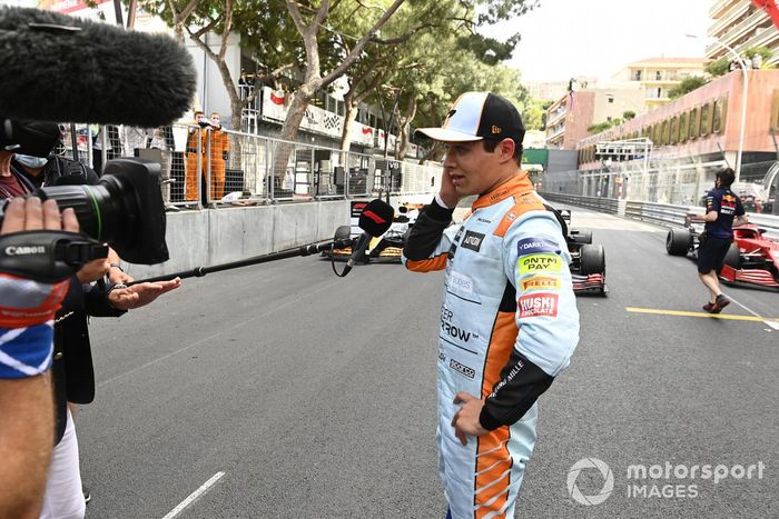 Tercer lugar Lando Norris, McLaren
