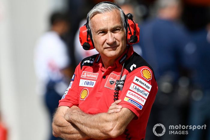 Davide Tardozzi, jefe de equipo del Ducati Team