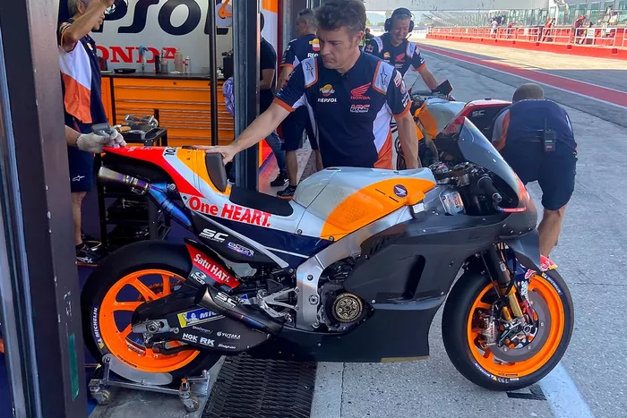 Marc Marquez, Repsol Honda Honda RC213V, nuevo carenado