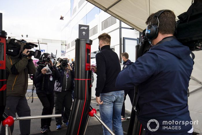 Nico Hulkenberg, Racing Point llega al paddock
