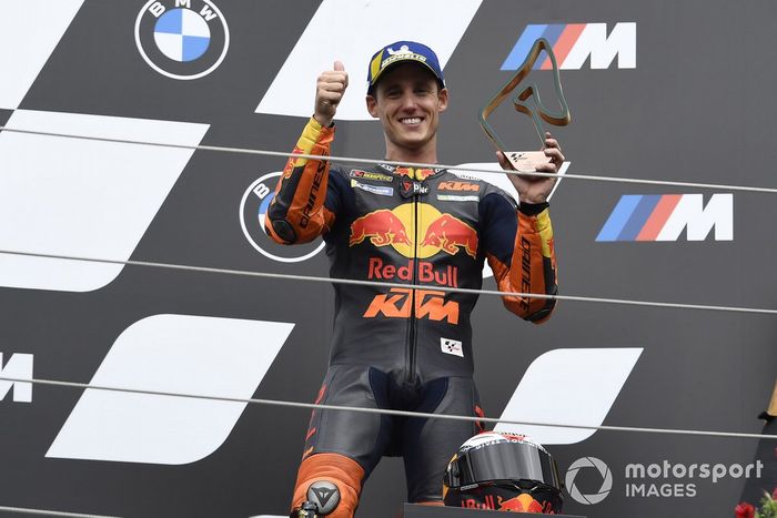 Podio: tercer lugar Pol Espargaró, Red Bull KTM Factory Racing