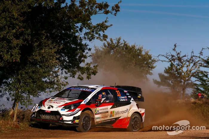 Elfyn Evans, Scott Martin, Toyota Gazoo Racing WRT Toyota Yaris WRC