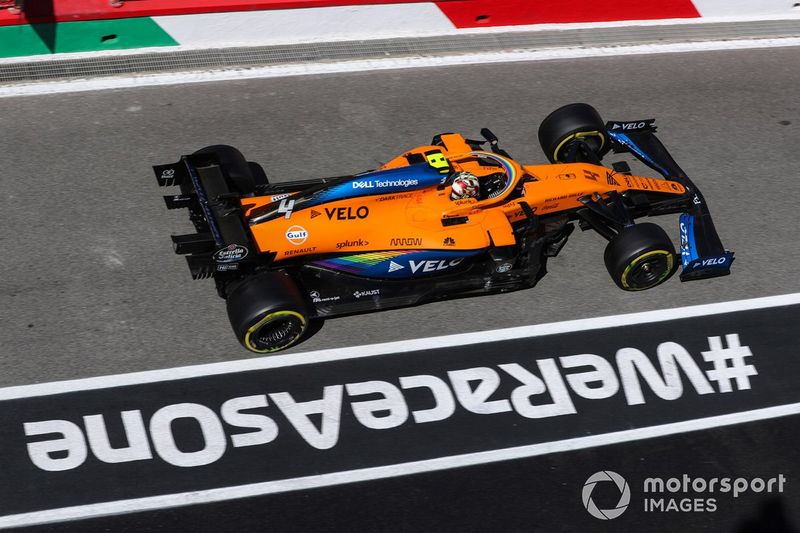 Lando Norris, McLaren MCL35