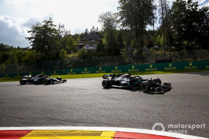 Lewis Hamilton, Mercedes F1 W11, Valtteri Bottas, Mercedes F1 W11