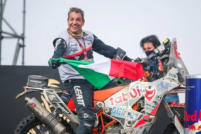 #78 Cesare Zacchetti KTM: Cesare Zacchetti