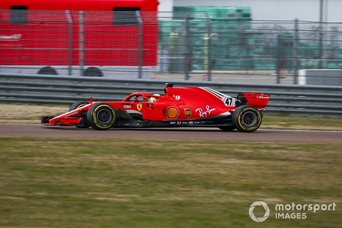 Mick Schumacher, Ferrari SF71H