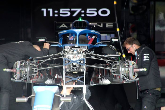 Frontal del Alpine A521