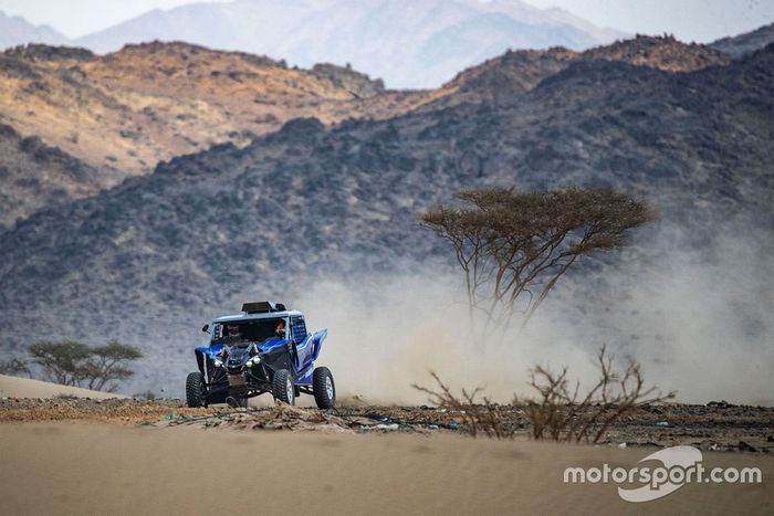 #385 Yamaha Powered by X-Raid Team: Mattias Ekström, Emil Bergkvist