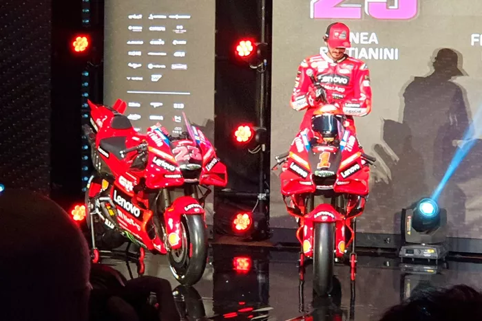 Presentación de Ducati