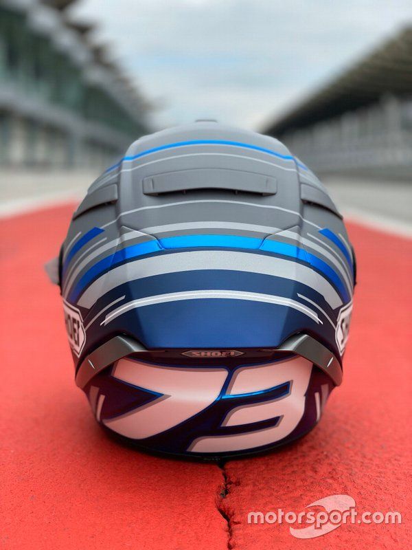 Casco Alex Márquez pretemporada