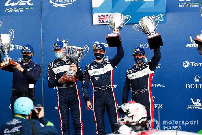 Podio: #22 United Autosports Oreca 07 - Gibson: Philip Hanson, Filipe Albuquerque, Paul Di Resta