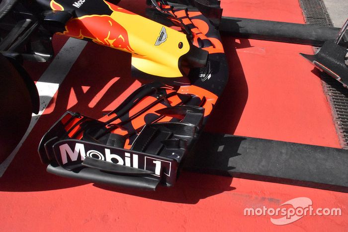 Alerón delantero del Red Bull Racing RB14
