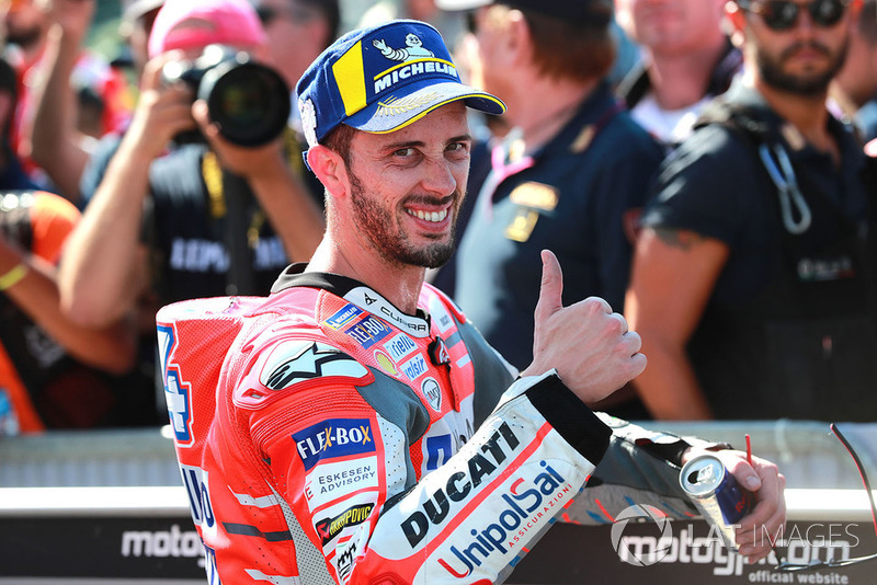 Il vincitore della gara Andrea Dovizioso, Ducati Team