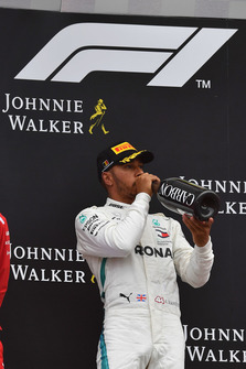 Podyum: 2. Lewis Hamilton, Mercedes AMG F1