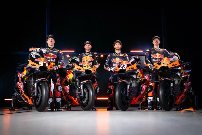 Pedro Acosta, Brad Binder, Red Bull KTM Factory Racing, Enea Bastianini, Maverick Viñales, Red Bull KTM Tech3