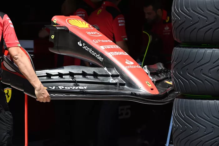 Ferrari SF-23 detalles técnicos 