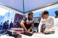 Valtteri Bottas a Milano