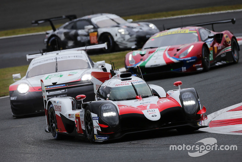 #7 Toyota Gazoo Racing Toyota TS050: Mike Conway, Kamui Kobayashi, José María López