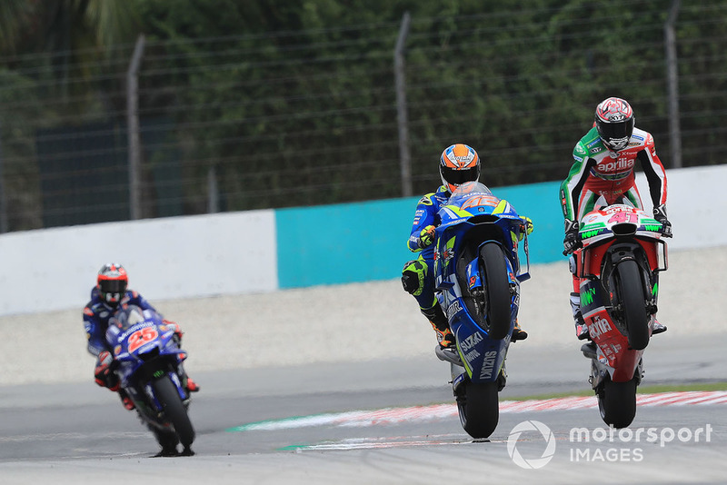 MotoGP Malaysia: Aleix Espargaro, Aprilia Racing Team Gresini, Alex Rins, Team Suzuki MotoGP