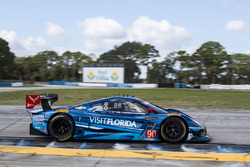 #90 VisitFlorida.com Racing Corvette DP: Marc Goossens, Ryan Dalziel