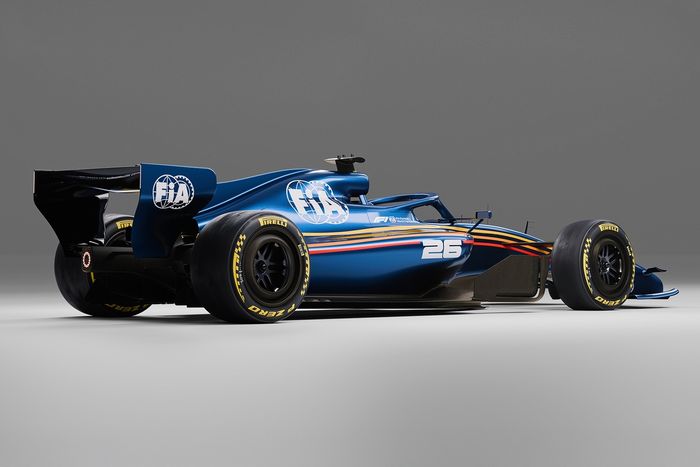 2026 FIA F1 car render