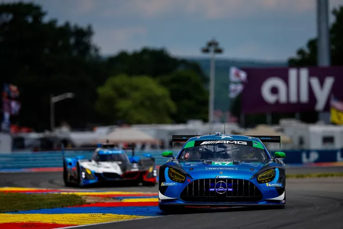 #57 WINWARD RACING Mercedes-AMG GT3: Russell Ward, Philip Ellis, Indy Dontje