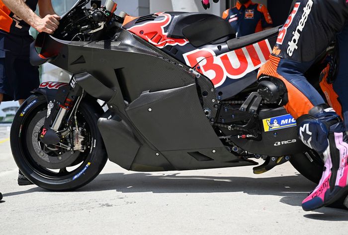 Red Bull KTM Tech 3 bike detail