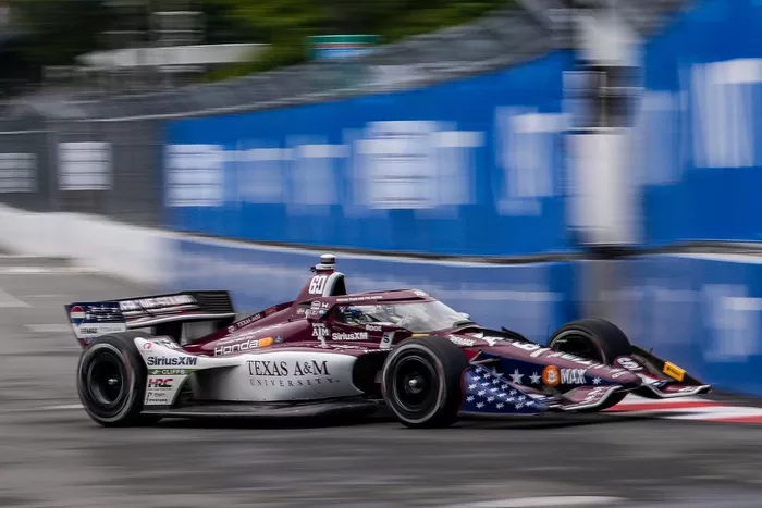 Felix Rosenqvist, Meyer Shank with Curb-Agajanian