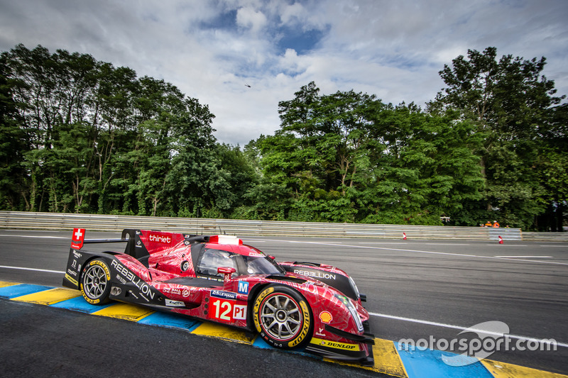 #12 Rebellion Racing Rebellion R-One AER: Nicolas Prost, Nick Heidfeld, Nelson Piquet Jr.