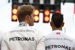 Lewis Hamilton, Mercedes AMG F1 and Nico Rosberg, Mercedes AMG F1