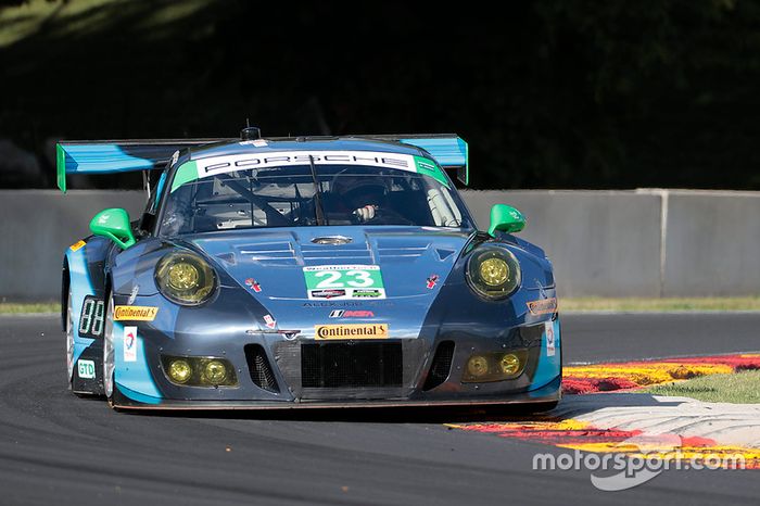 #23 Team Seattle/Alex Job Racing Porsche GT3 R: Mario Farnbacher, Alex Riberas