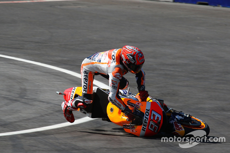 Unfall: Marc Marquez, Repsol Honda Team