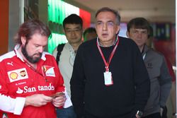 Sergio Marchionne, Ferrari President and CEO of Fiat Chrysler Automobiles