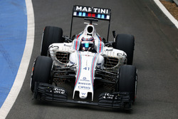 Alex Lynn, Williams FW38, Testfahrer